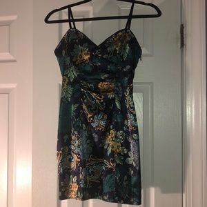 Strappy Silk Floral Guess Dress